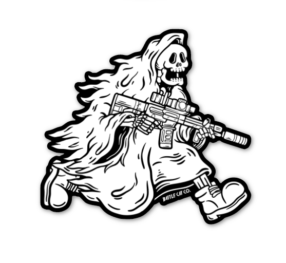 be the grim reaper' Sticker