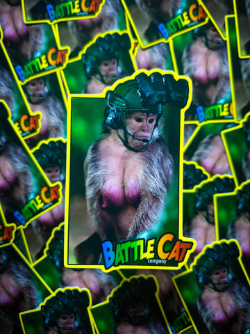 Tiddy Monkey - Sticker