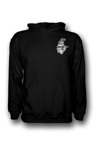 Night time Fred Hoodie - Black