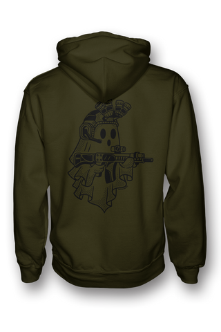 Night time Fred Hoodie - OD Green