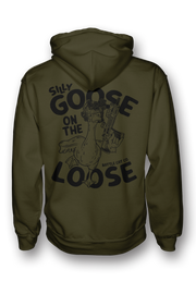 Silly Goose Hoodie - OD Green