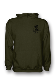 Steamy Willie HOODIE - OD GREEN