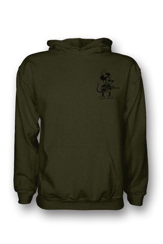 Steamy Willie HOODIE - OD GREEN