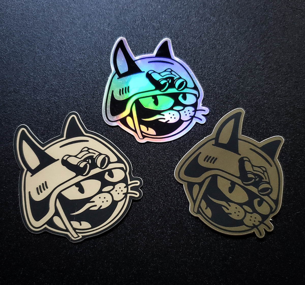 Los Tres Gatos De Guerra - Sticker Pack – Battle Cat Co.