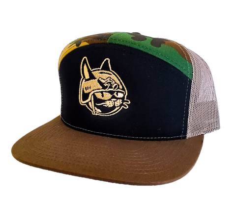 7-panel super hat - God's Plaid