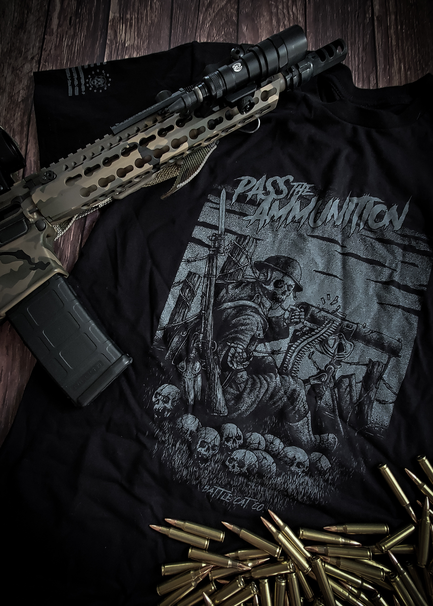 Pass the Ammunition - Black – Battle Cat Co.